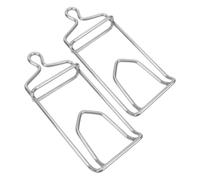 FOYTOKI 2 Pièces Crochet Suspendre à Viande en Acier Inoxydable | Installation Simple, Nettoyage Facile, Usage en Boucherie et Barbecue, Finition Argenté, Suspendre de Viande