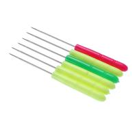 FOYTOKI Aiguilles à Tracer Outil Portable Lot de 6 en Plastique et Acier Inoxydable Couleur Aléatoire pour Décoration de Gâteaux et Modelage, pour Garçon et Filles et