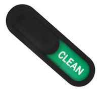 FOYTOKI Aimant Magnétique pour Lave-vaisselle Propre et Sale en Abs et Acrylique Noir, Indicateur Pratique et Décoratif pour Nettoyage Cuisine