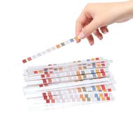 FOYTOKI Bandes de Test 14-en-1 Papier D'analyse Qualité de L'eau pour Piscine et Spa, 50 Pcs Précis et Portable en Pet avec Flacon de Rangement
