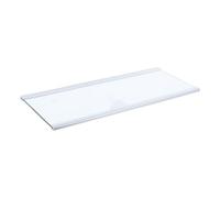 FOYTOKI Clayette Frigo en Verre Trempé Bords Lisses sans Bavure, Facile à Nettoyer, pour Réfrigérateur et Rangement Placard Cuisine