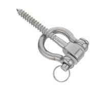 FOYTOKI Crochet 304 Acier Inoxydable Suspendre pour Hamac, Extérieur | Montage Simple et Retrait Rapide, Fixation Stable, Bruit Réduit, Support Robuste, Patio et Jardin