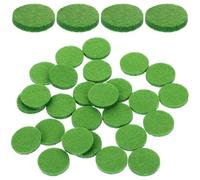 FOYTOKI Diffuseur d'huiles essentielles pour Voiture, recharges de Coussinets d'aromathérapie en Coton, 100 pièces, pour Clip de Grille d'aération, Usage en Conduite