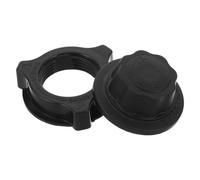 FOYTOKI Écrou de Fixation pour Grille et Pale de Ventilateur, Plastique, Lot de 2 Pièces, Noir, pour Ventilateurs Électriques de Bureau et Ventilateurs de Table