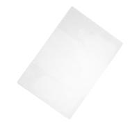 FOYTOKI Étui de Carnet Rechargeable en Pvc Anti-rayures, Couverture Transparente Minimaliste pour Planner et Notebook, Usage Polyvalent pour Bureau et École