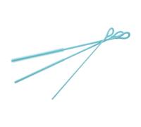 FOYTOKI Lot de 3 Set de Set de Brosses en Silicone pour Paille et Biberon Bébé, Souples et Flexibles, Séchage Rapide, Rangement Facile, Maison ou Paquet