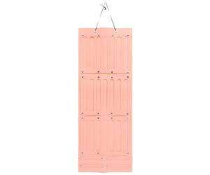 FOYTOKI Organisateur Grand Rangement en Feutre Rose de Pinces à Cheveux pour Porte pour Accessoires et Bagues à Cheveux, pour Chambre D'garçon et Filles et Fille