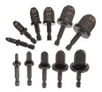 FOYTOKI Outil D'expansion de Tuyau Noir en Métal Poignée Hexagonale, Kit de Réparation CVC Fiable pour Ambiance Estivale et Outils Électricien Professionnels