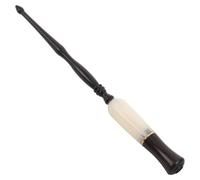FOYTOKI Porte-stylo de calligraphie et finition lisse rétro en bois avec forme ergonomique pour plume de bande dessinée, poignée portable pour éviter la fatigue des mains pour peindre et signer
