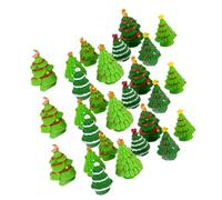 FOYTOKI Sapin de Noël Décoration Créative 40pcs Miniature en Résine Solide et Accessoire Décoratif Amusant Plusieurs Styles pour Bureau et Micropaysage Plusieurs Styles