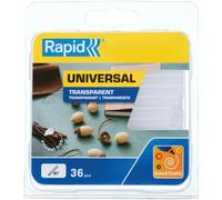 Rapid Bâton de colle universel transparent – Diamètre 7 mm
