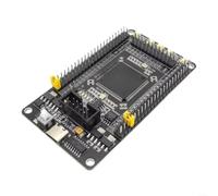 FPGA EP4CE6E22C8N Carte de développement Cyclone IV avec double oscillateur pour interface CH340 USB série, tension configurable, noir, 88 x 51 mm, pour prototypage de conception de circuit numérique