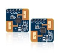 Fpreeza Module de Capteur Radar MmWave LD2420 24GHz pour la Détection de Présence et de Mouvement Humain - 2 Pièces.