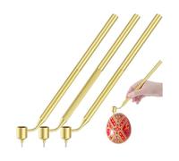 Fpreeza Pysanka Set Stylos à Dessin à Cire Chaude pour les Arts Décoratifs pour les Œufs de Pâques Fournitures Pysanky