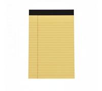FQRDKT Lot de 4 Blocs-notes Lignés, Format Légal, avec Support Cartonné, écriture Fluide, Idéal pour La à La Maison Ou Au Bureau, 4 pièces