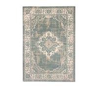 FRAAI | Home & Living Tapis de Salon Vintage - Spring Medallion Vert/Crème - 200x290cm - Vintage, Oriental, Persan - Rectangle