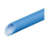 Fränkische Fränkische Tube ondulée plastique légère 25,0x18,6mm FBY-EL-F 25 bleue Quantité:50