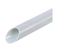 Fränkische Fränkische Tube rigide en plastique léger, gris isofix-EL-F 16 Quantité:3