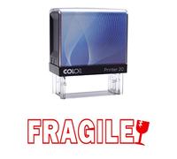 FRAGILE Timbre auto-encrage caoutchouc Bureau personnalisée P20 Papeterie Mini Stamper
