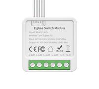 Frahou Interrupteur marche/arrêt 4 voies Graffiti Smart ZigBee Smart 4 voies interrupteur marche/arrêt mini interrupteur encastré
