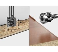Fraise à affleurer avec plaquettes de rechange HW FESTOOL S8 HW D19 12x12 KL OFK - 499806