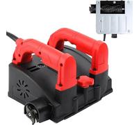 Fraise à béton 1200W, fraise pour enduit, fraise pour rénovation, fraise à rouleaux, 4000 tr/min | Rabot électrique professionnel, fraise pour murs, ponceuse pour béton, ponceuse à rouleaux, fraise po