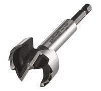 Fraise à bois d'encastrement WOLFCRAFT Trépan Forstner Acier 3310000 - Gris et noir - Ø35mm - L90