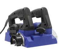 Fraise à bois / Fraiseuse de dégauchage - Fraiseuse électrique - Puissance 1300W, 220V - Largeur de coupe 15 cm - Profondeur de coupe 1–4 mm - 1000–4000 tr/min - Prise européenne - Bleu