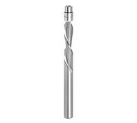 Fraise à bout à tige 1/4 pour le travail du bois, vers le bas 6 mm, D 6 mm | Fraises à défoncer robustes pour fraisage, graveur et sculpture, forets à tige