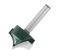 Fraise à chanfrein tige de 6,35 mm, fraisage | Fraise routeur pointe pointue pour gravure meuble, ébavurage, meuleuse, réparation, menuiserie, bricolage