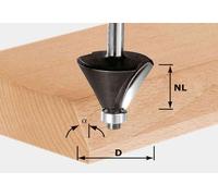 Fraise à chanfreiner HW S8 D38,5/23/30° - FESTOOL - 491133