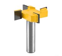 Fraise à défoncer à 4 ailes en carbure de tungstène de 1,27 cm de diamètre, fraises à raboter CNC pour bois, MDF, contreplaqué, panneaux de particules