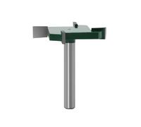 Fraise à défoncer de surface de spoilboard CNC, tige de 6,35 mm, fraise à aplatir la surface du bois, fraise à rainurer, fraiser, travail du bois