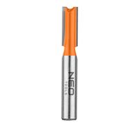 Fraise à deux dents, TCT, 8 x 19 mm, queue de 8 mm