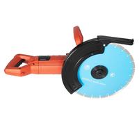 Fraise à encastrer électrique pour béton - Coupe-mur circulaire - 3000W, 220-240V, prise EU - Profondeur de coupe de 13,5 cm - Portative, pour briques/carrelage/pierre - Couleur : bleu