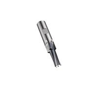 Fraise à fileter D.9.9mm M12 pas.1.75mm HM Alcrona Pro avec IK DORMER