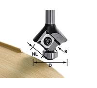 Fraise à moulurer avec plaquettes réversibles FESTOOL pour affleureuse modulaire MFK 700
