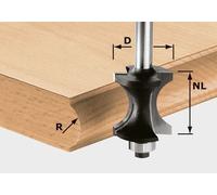 Fraise à moulurer demi-lune HW avec queue de 8mm FESTOOL HW S8 D30/28 - 491139