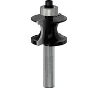 Fraise à moulurer demi-rond, 8 mm, R1 6 mm, L 19 mm, G 63 mm Bosch 2608628360