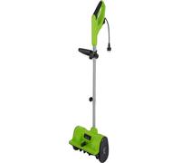 Fraise à neige, 1200W moteur en cuivre pur, design ergonomique, poignée réglable, vert, électrique