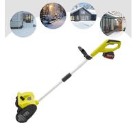 Fraise à neige - Souffleuse à neige - Sans fil - Électrique - 1200 W - Système 20 V - Sans batterie - Poussée à la main - Jaune
