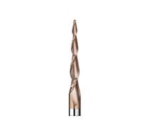 Fraise À Nez Conique En Spirale 2 Cannelures Carbure, 3.175 4 6 8 10 12mm, Mèche De Routeur Tige for Le Travail Du Bois, Mèches Sculpture 3D CNC, 1 Pièce