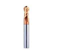 Fraise À Nez Sphérique En Carbure De Tungstène, Routeur CNC 2 Cannelures R0.5-R10 3mm -20mm BB2055 1 Pièce