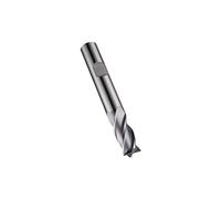 Fraise à queue S944, diamètre 9,4 mm, longueur totale 72 mm, longueur de coupe 21 mm, carbure TiAlN, angle de coupe 30°, 4 dents