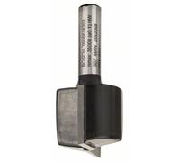 Bosch 1x Fraise à rainurer droite PRO, deux goujures (pour Bois résineux, Bois dur, Ø 25 mm, Professional Accessoire Défonceuse manuelle, Fraise à araser)