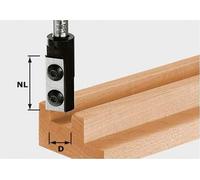 Fraise à rainurer à plaquettes amovibles Festool HW, queue de 8 mm, HW D16/30 S8 | 492716