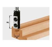 Fraise à rainurer avec plaquettes de rechange HW FESTOOL HW S8 D10/25 WP Z1 - 491079 G