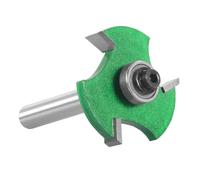 Fraise à rainurer en T en carbure vert, tige de 8 mm, for le travail du bois, fraise à feuillure avec roulements(8x40x4mm)