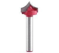 Fraise à rainurer en V, 12mm, queue 6mm | Gravure CNC 3D et sculpture sur bois, double tranchant, alliage solide, MDF/PVC/acrylique
