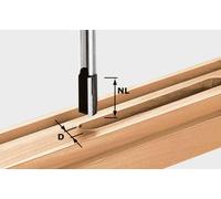 Fraise à rainurer HW S12 D22/45 - FESTOOL - 491094